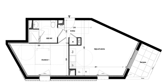 Location Appartement 2 pièces 43m² NANTES 44300 - Photo 3
