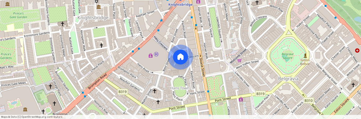 Knightsbridge, Hans Crescent, SW1X 0LG, London