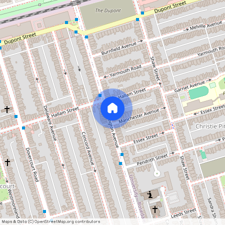 google map, Toronto, Toronto, Toronto, M6G 3V5