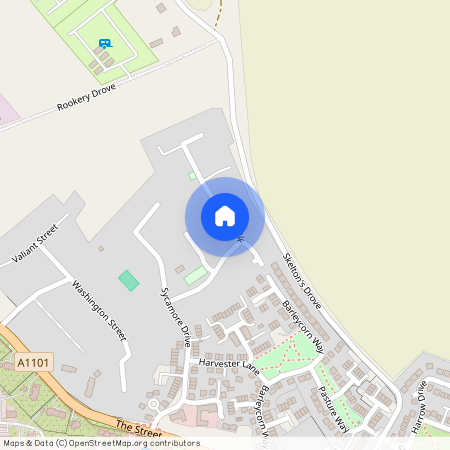 Linden Walk, Beck Row, Bury St. Edmunds, Suffolk, IP28