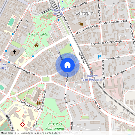 ul. Fryderyka Chopina, Centrum, Chorzów, śląskie