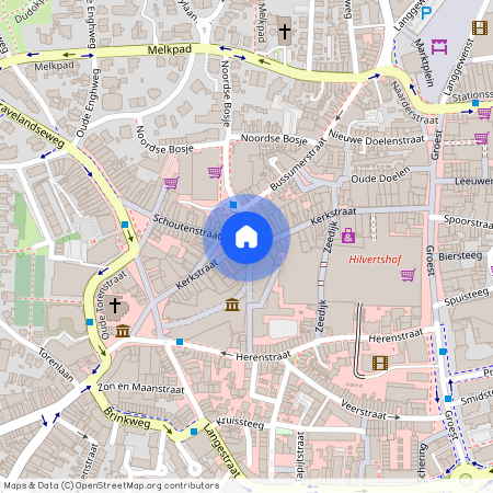 Langgewenstbuurt, 1211 CR, Kerkstraat, Hilversum