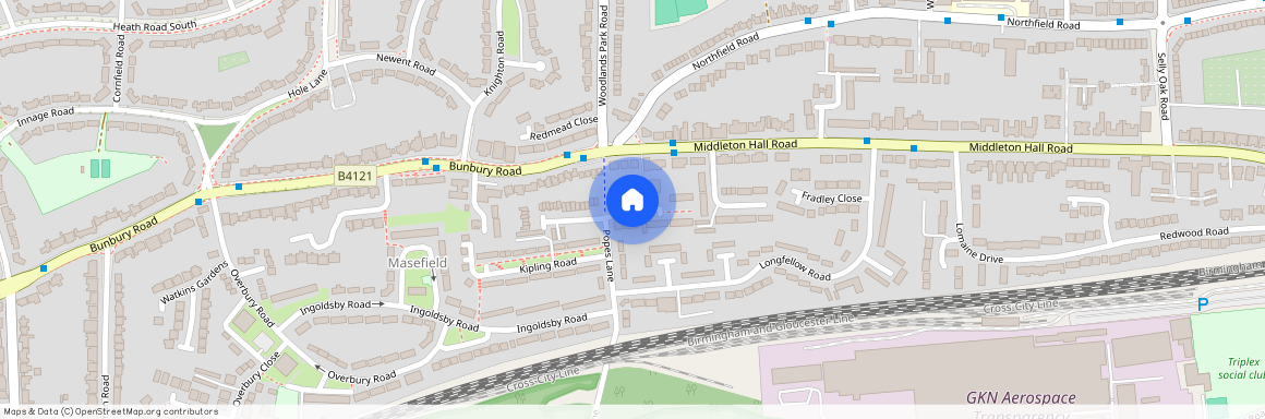 Middleton Gardens, Kings Norton, Birmingham, B30