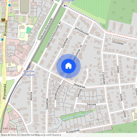 ul. Skowronków, Brynów-Osiedle Zgrzebnioka, Katowice, śląskie