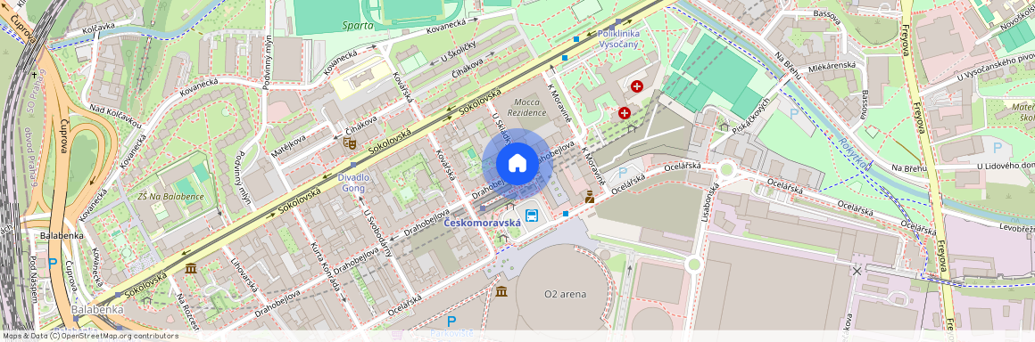 Českomoravská, Praha 9 - Libeň