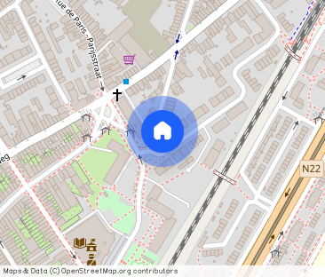 Appartement 1slaapkamer + bureau en terras te huur in Evere - Foto 1