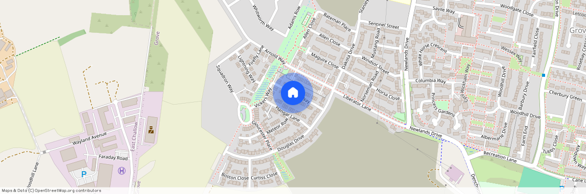 Vickers Way, Grove, Wantage, Oxfordshire, OX12