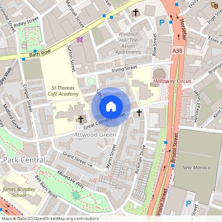 38 Great Colmore Street, Birmingham, West Midlands, B15