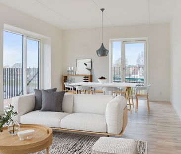 Kun 2 måneders depositum - Stor 3-værelses lejlighed med altan - Photo 2