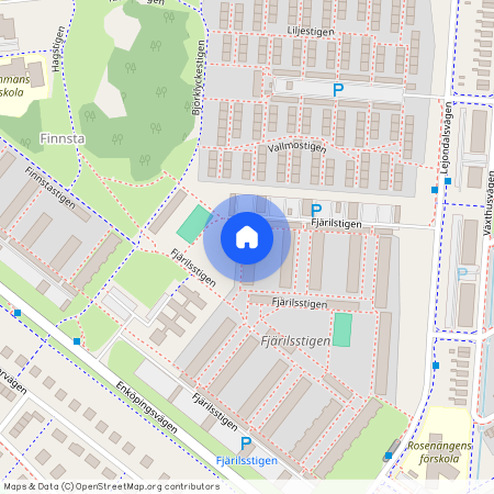 Fjärilsstigen 3, Finnsta