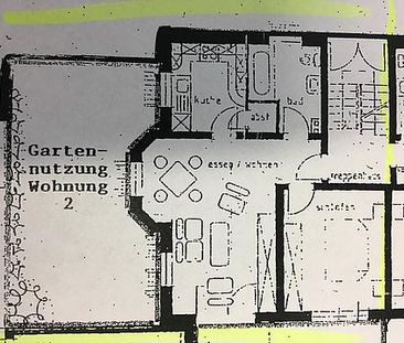 Günstige 2-Zimmer-Wohnung mit Einbauküche - Photo 1