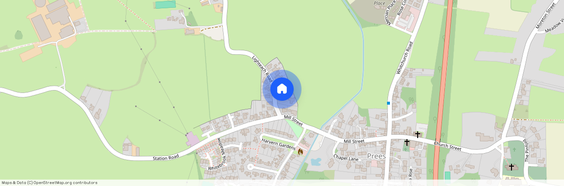 Lighteach Road, Prees, Whitchurch, Shropshire