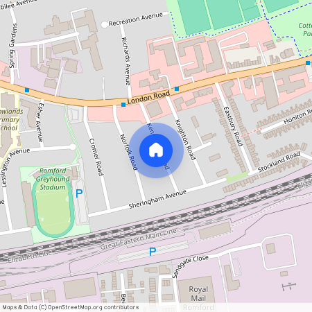 Kensington Road, Romford, Essex, RM7