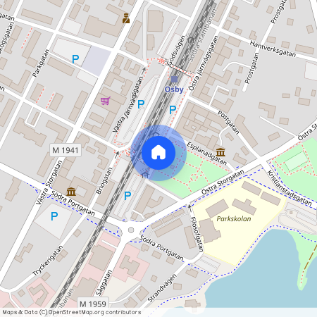 Skolgatan 2 C, Osby