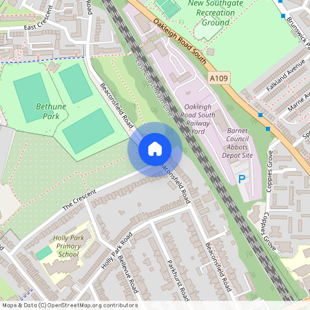 Beaconsfield Road, Friern Barnet, London, N11