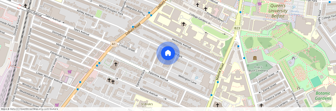 Apt 3, 34 Wellington Park, Belfast BT9 6DN, Belfast