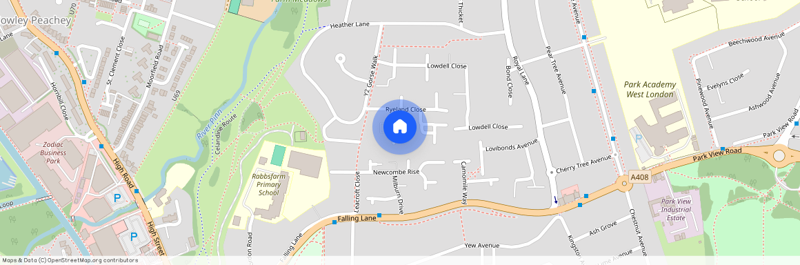 Ryeland Close, Yiewsley