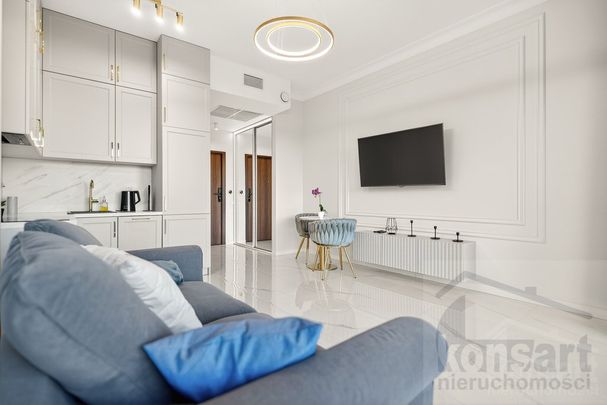 Stylowa kawalerka z balkonem w Hanza Tower! - Zdjęcie 1