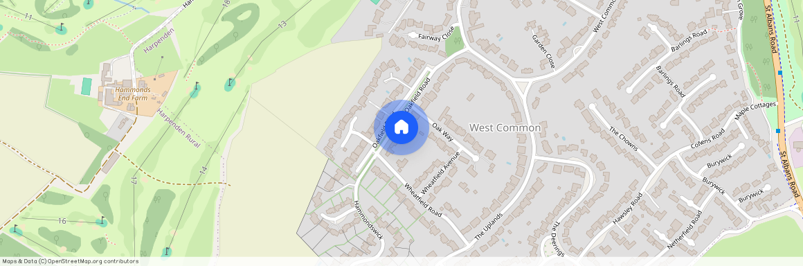 Oakfield Road Harpenden AL5, Harpenden, AL5