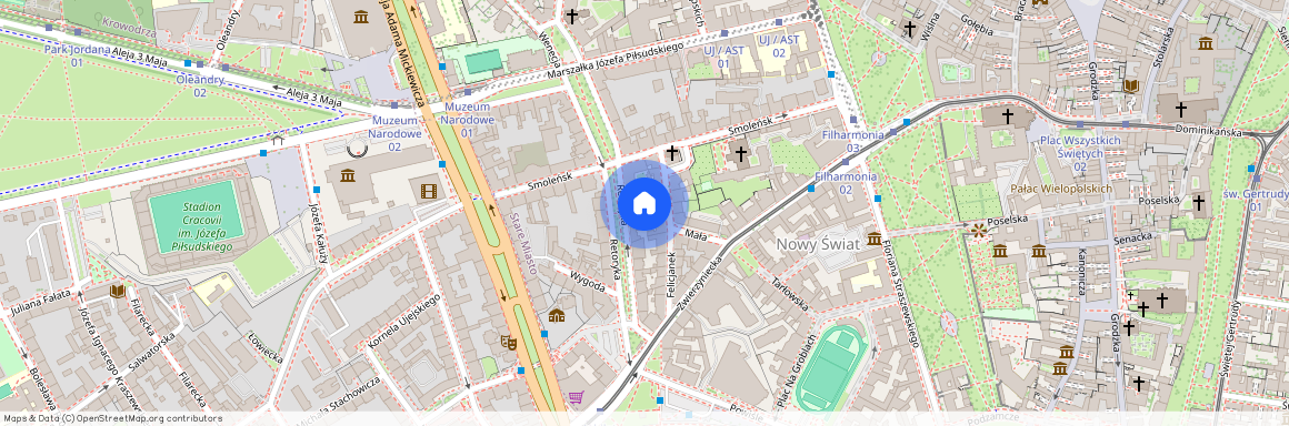 ul. Emila Zegadłowicza, Nowy Świat, Stare Miasto, Kraków, małopolskie