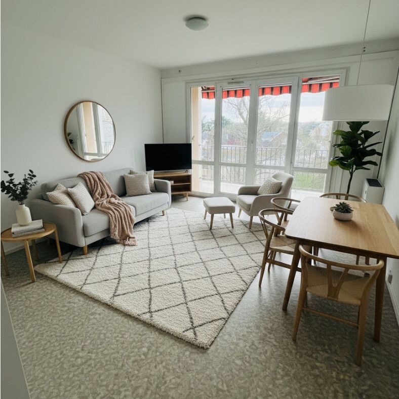 Location Appartement 2 pièces 51m² - Photo 1