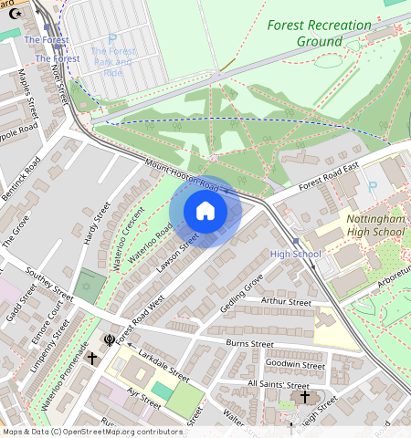 ** Lawson Street, Nottingham, NG7 4AW