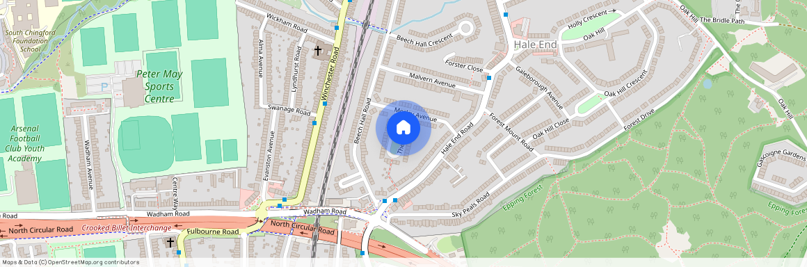 Hale End Road, Highams Park, E4