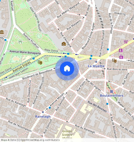 Villa de Beauséjour, 75016, Paris