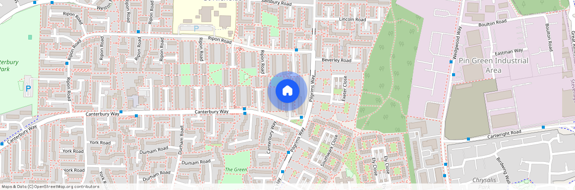 Canterbury Way, Stevenage SG1