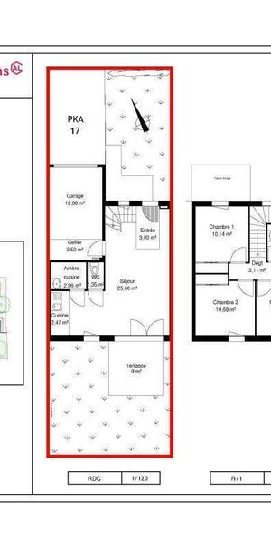 Maison 4 pièces - - Photo 2