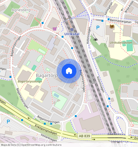 Bagartorpsringen **, Ulriksdal