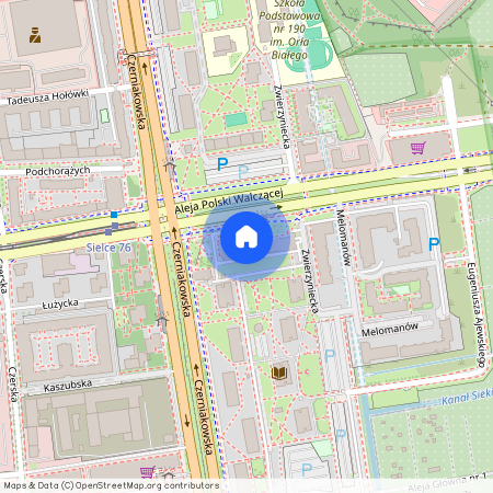 al. Aleja Polski Walczącej, Czerniaków, Mokotów, Warszawa, mazowieckie