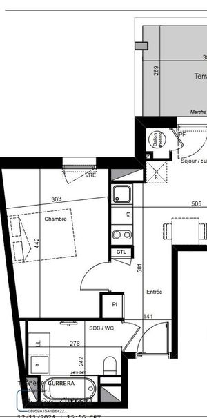 location Appartement A DE 39.46m² À TOULOUSE - Photo 2