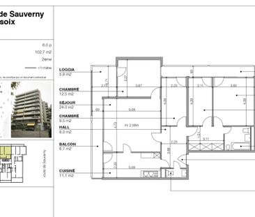 À louer – Bel appartement traversant de 6 pièces à Versoix - Photo 3