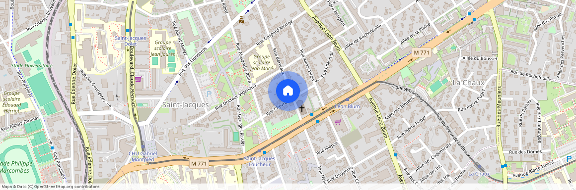 Résidence Les Floridées - Bât.B 28 rue Berteaux, 63000, Clermont-Ferrand