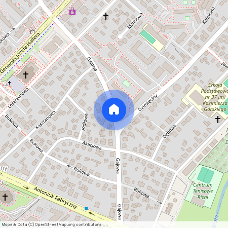 ul. Gajowa, Dziesięciny II, Białystok, podlaskie