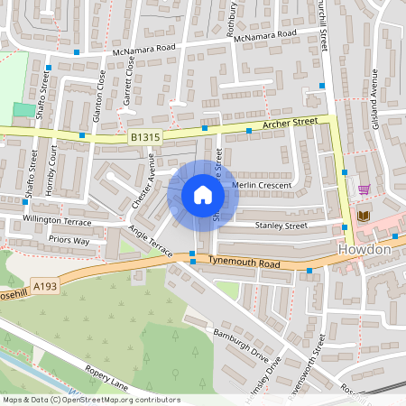 Shakespeare Street, Wallsend, Tyne and Wear, NE28