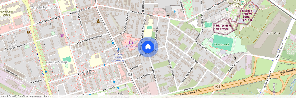 ul. Józefa Chojnickiego 13B, Centrum Południe, Zabrze, śląskie