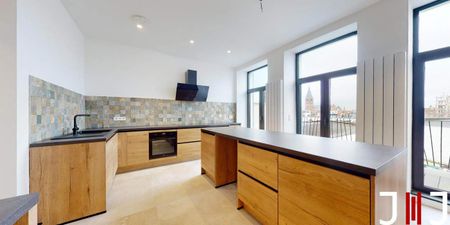 Gelijkvloers app. te huur in Etterbeek voor € 3.300 met 3 slaapkamers - Foto 5