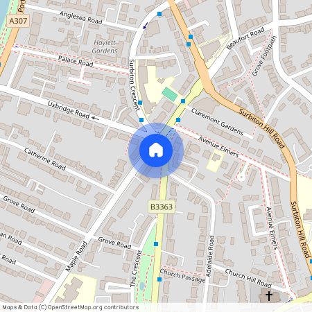 Claremont Road, Surbiton KT6