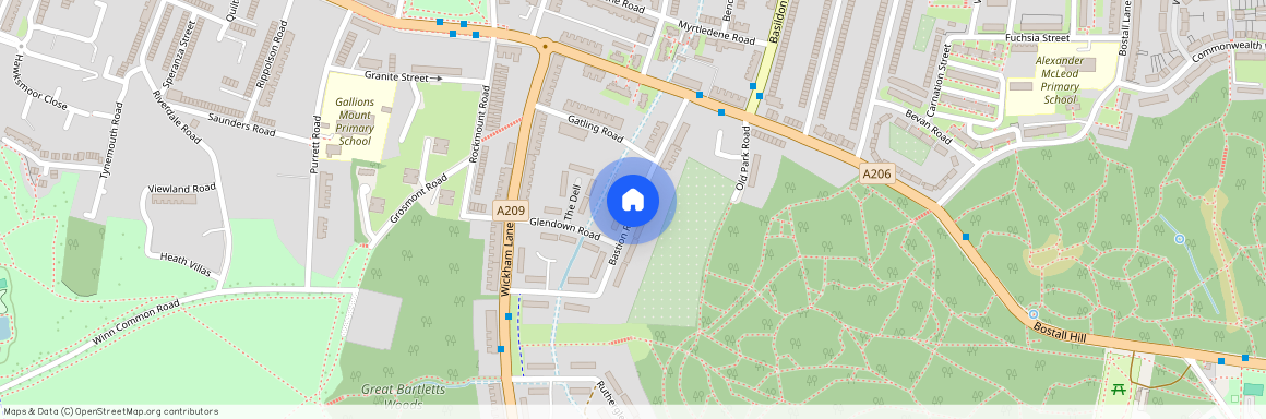 Bastion Road, Abby Wood, London