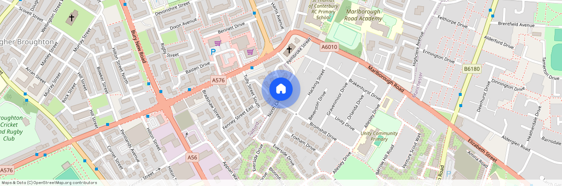 North Clifden Lane, Salford, M7