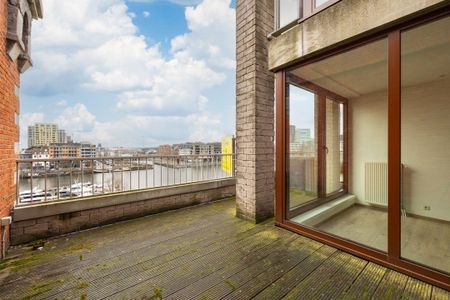 ANTWERPEN EILANDJE - Riant duplex-appartement met zicht op de jachthaven - Photo 2