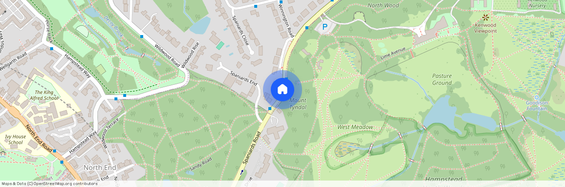 Spaniards Road, Hampstead, London