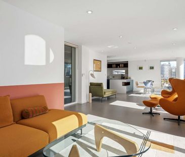 An exceptional three-bedroom penthouse in the sought-after Dance Square development, offering 1,756 sq ft of beautifully presented living space and multiple private terraces. - Photo 1