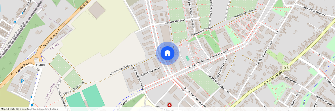 54, 58 Avenue Valéry Giscard d'Estaing, 80000 Amiens