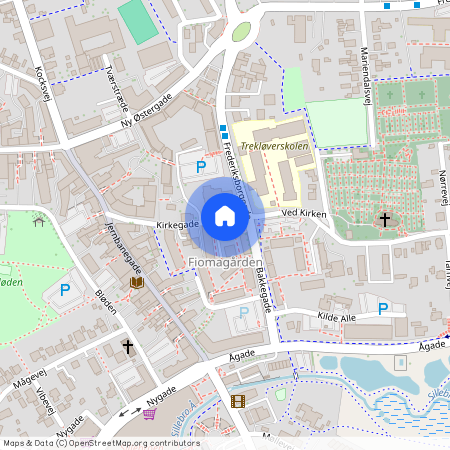 Kirkegade 18, 1. lejl. tv, 3600 Frederikssund