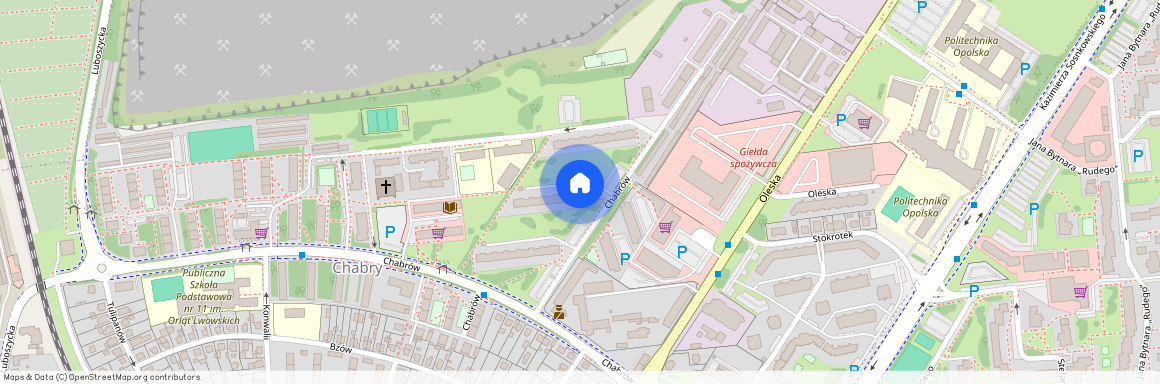 ul. Chabrów, Chabry, Opole, opolskie