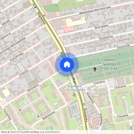 Łódź Górna, Rzgowska