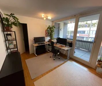 Zwischenmiete: Cozy 54m² Apartment near Donau & U1 Vorgartenstrasse (3 min) with Loggia, Gym und Sauna - Available Nov 15 to Jan 19 - Photo 3